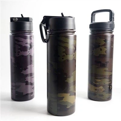Boca za piće od nehrđajućeg čelika od 16oz u kamuflažnoj boji